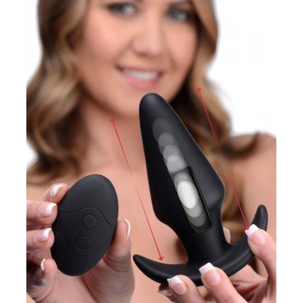 Kinetic Thumping 7X Large Black Butt Plug Thump It!