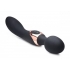 10X Dual Duchess 2 in 1 Silicone Massager Black