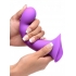 Squeeze-It Flexible Wavy Dildo - Purple