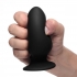 Squeeze-It Squeezable Anal Plug - Medium - Black