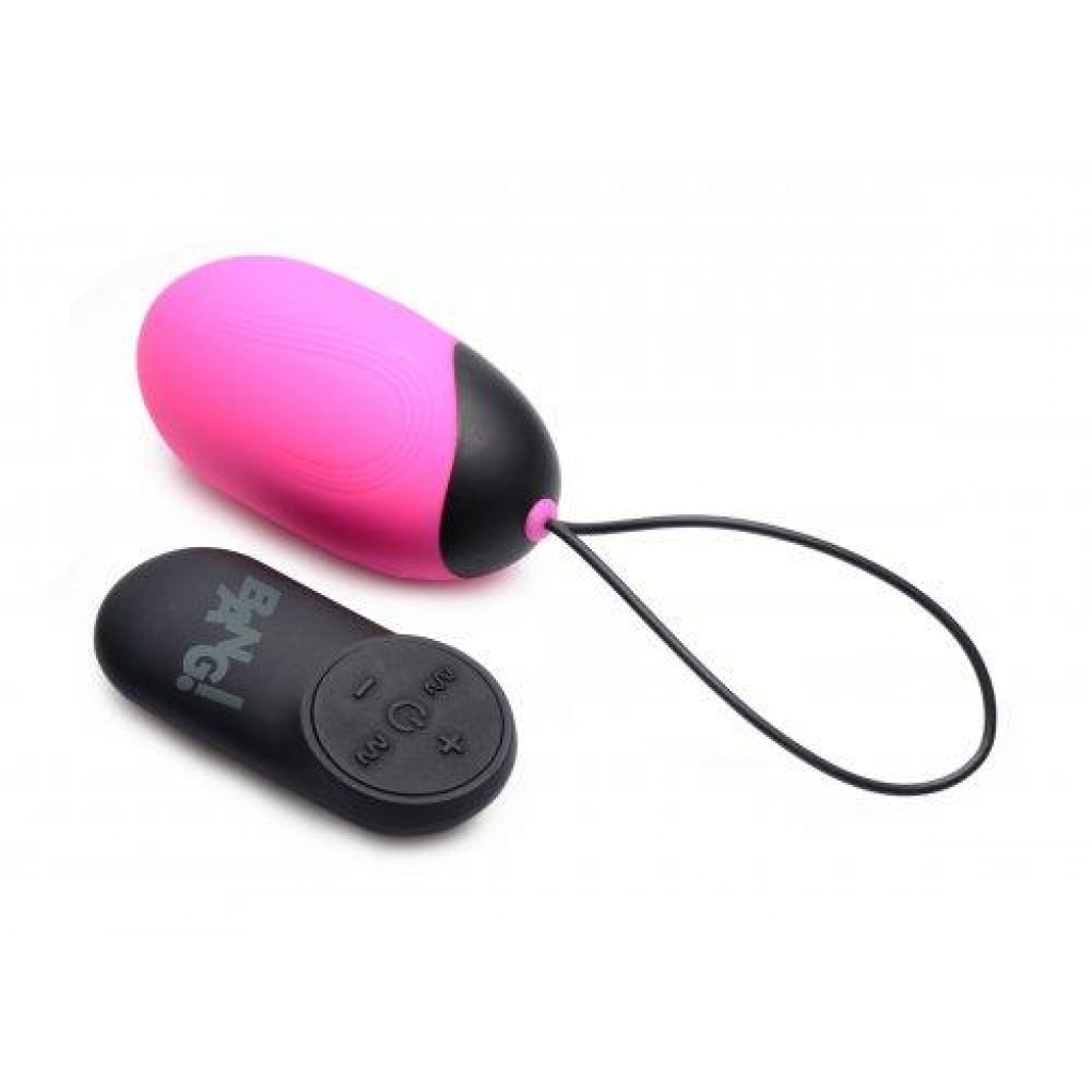 Bang XL Silicone Vibrating Egg - Ultimate Pleasure Pink