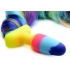 Rainbow Unicorn Tail Anal Plug