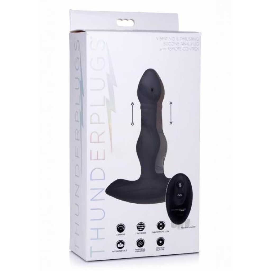 Thunder Plugs Vibe And Thrust Plug in Black