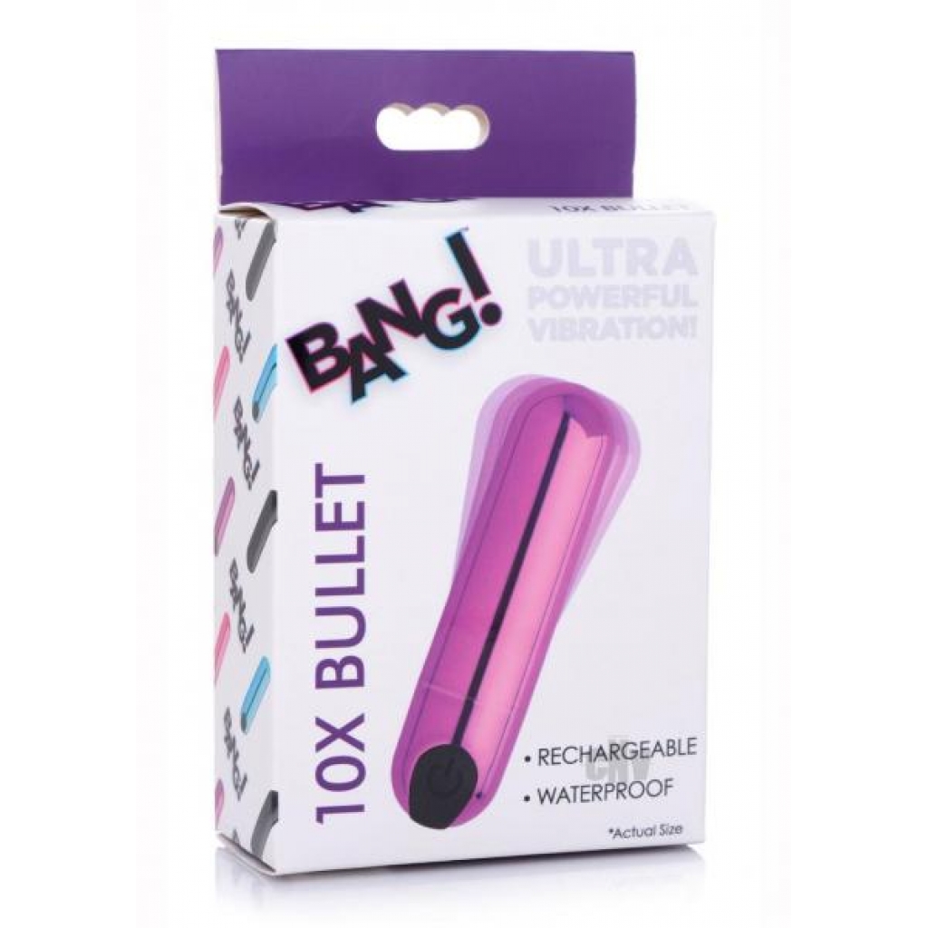 Bang 10x Metallic Bullet - Purple