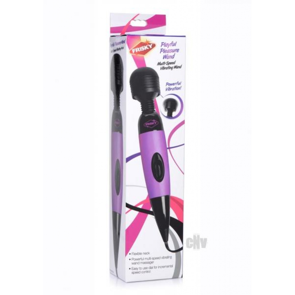 Frisky Playful Pleasure Wand - Purple