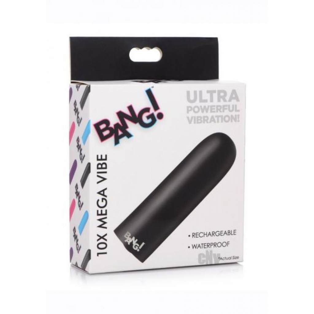 Bang 10x Recharge Vibe Bullet - Black