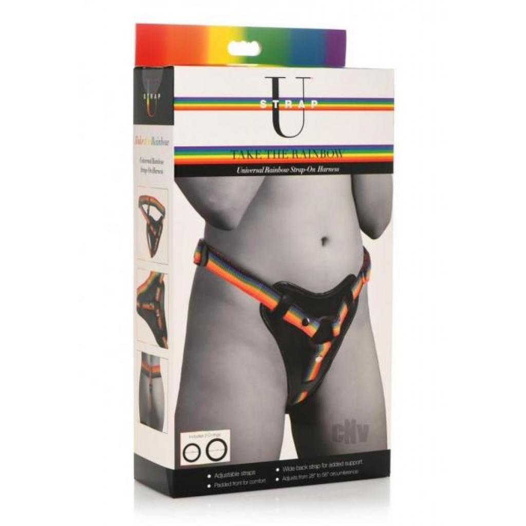 Strap U Take The Rainbow Harness