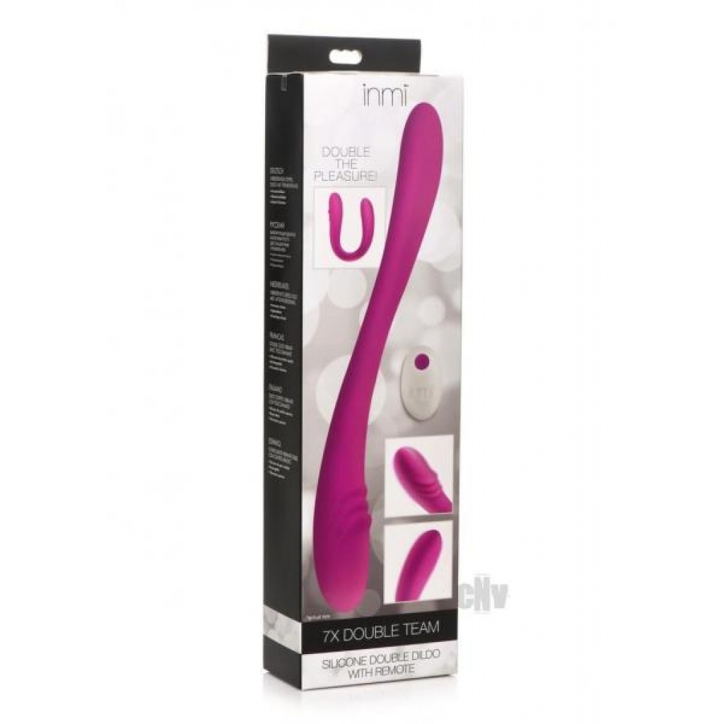 Inmi 7x Double Down Dildo with Remote - Double the Fun