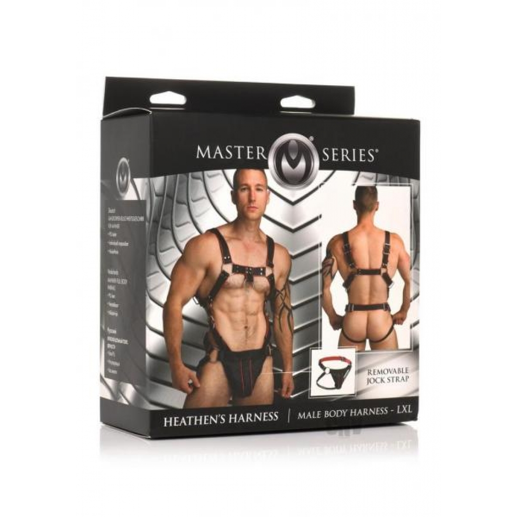 Ms. Heather's Male Body Harness - L/XL