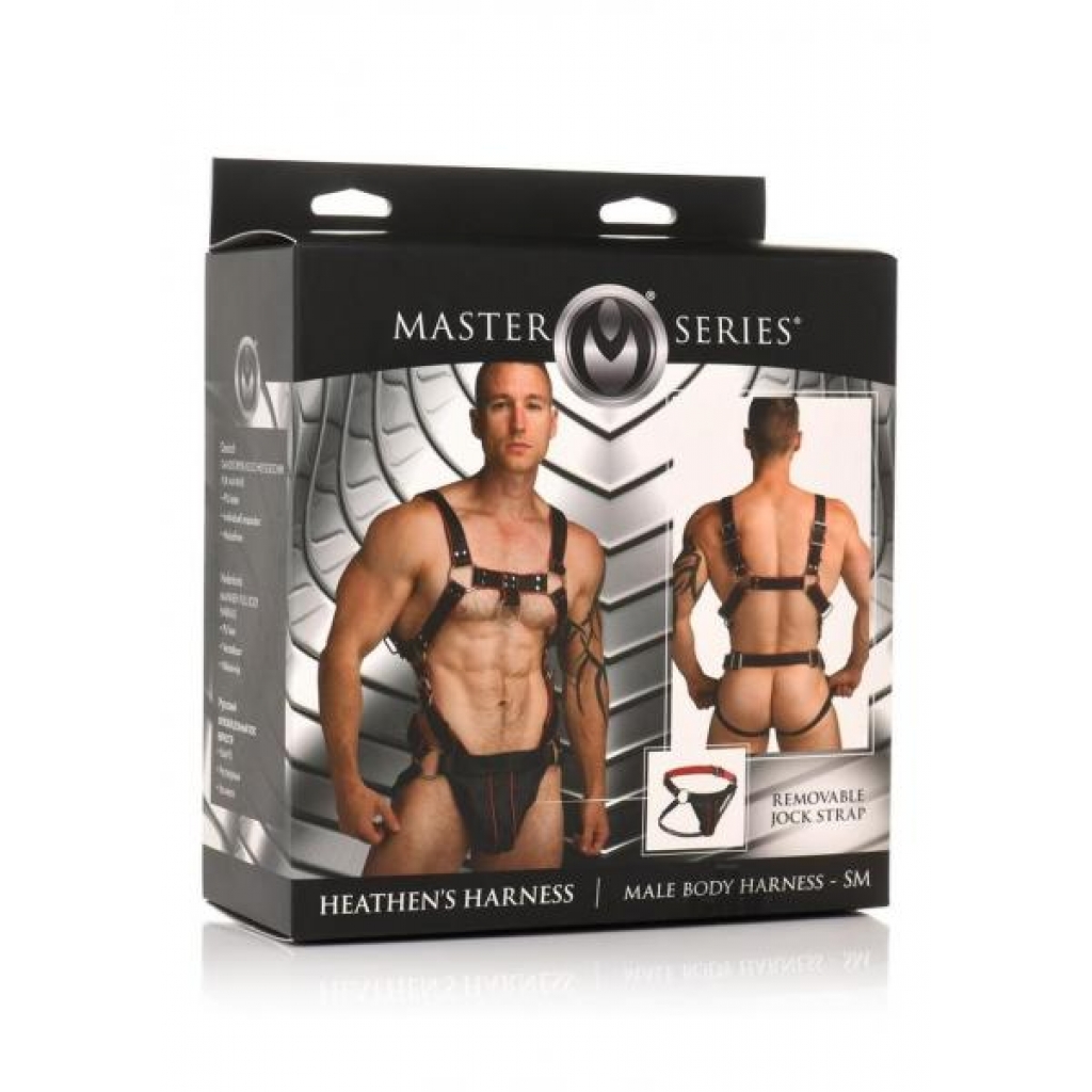 Ms. Heathers Male Body Harness - S/M