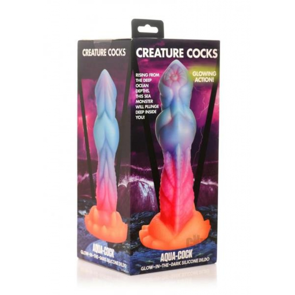 Creature Cocks Aqua Penis Dildo