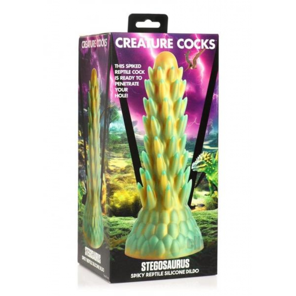 Creature Cocks Stegosaurus Textured Dildo