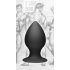 Tom Of Finland Anal Plug - Medium Silicone Masterpiece Black