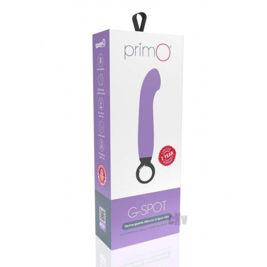 Primo G-Spot Lavender - Rechargeable Vibrator