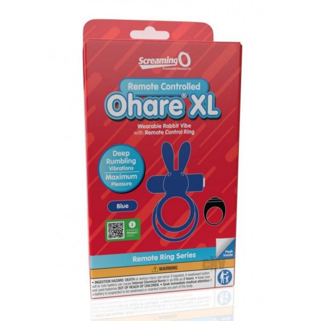 Screaming O Ohare XL Remote-Controlled Vibrating Ring