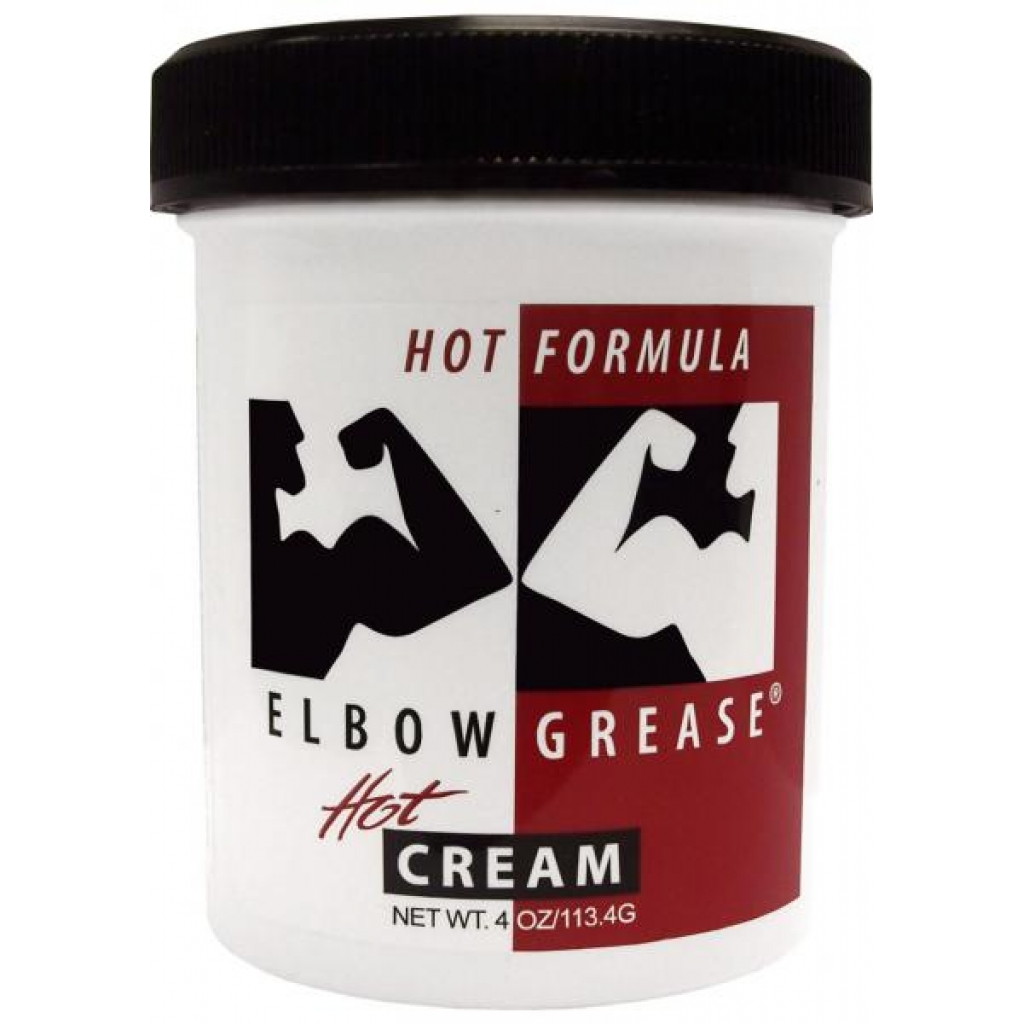 Elbow Grease Hot Cream Lubricant - 4 Ounce