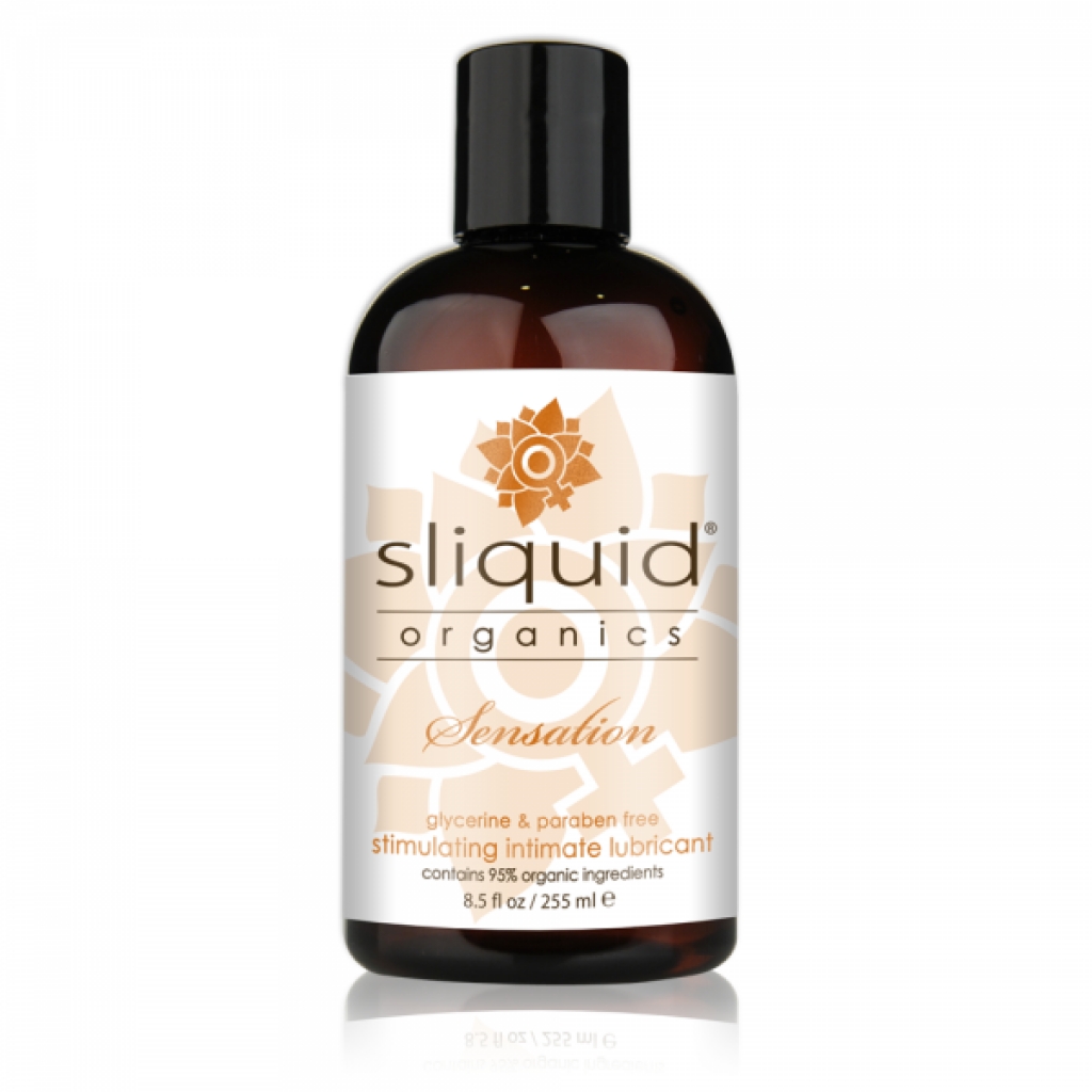 Sliquid Organics Sensations Warming Lubricant - 8.5oz