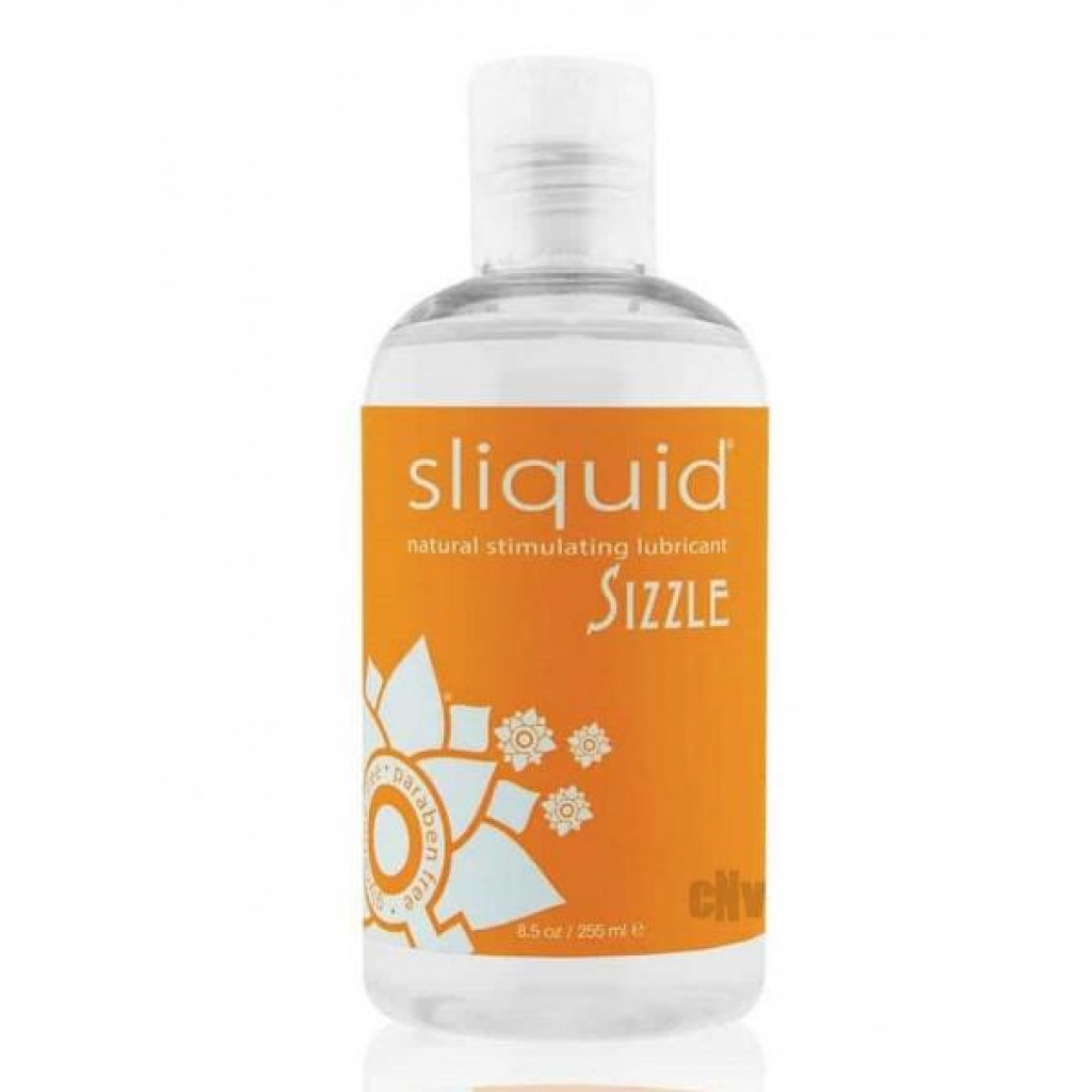 Sliquid Naturals Sizzle Water-Based Lubricant 8.5oz