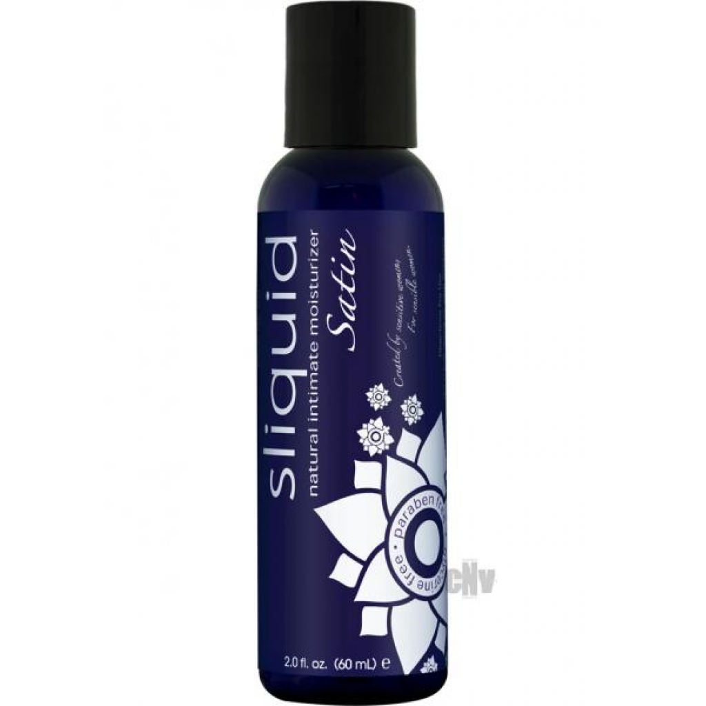 Sliquid Naturals Satin Personal Moisturizer - Edible 2oz