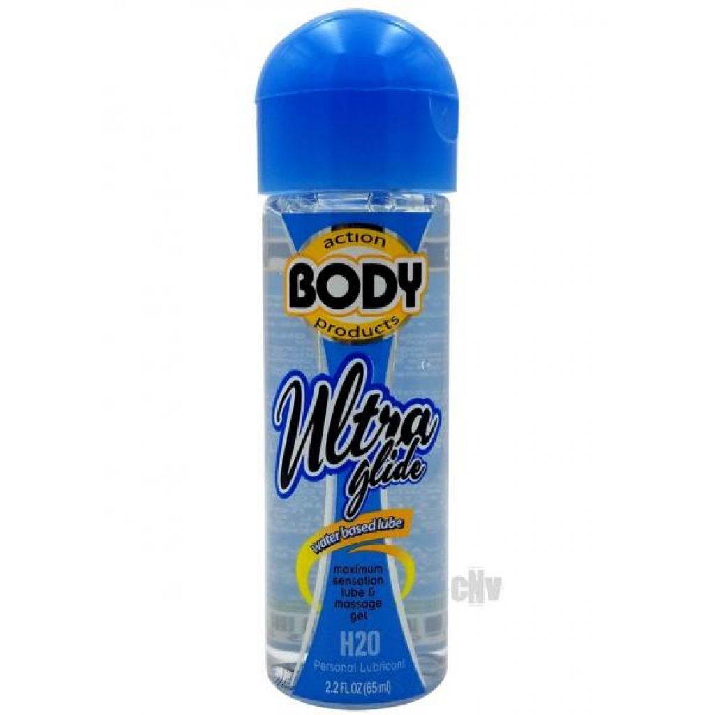 Body Action Ultra Glide Water Based Lubricant - Maximum Sensation