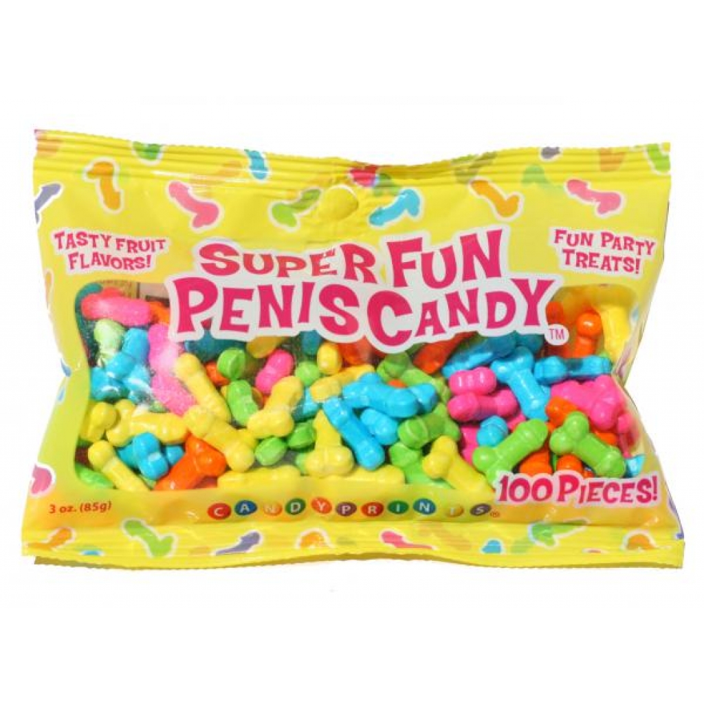 Super Fun Penis Candy - 100 Pieces