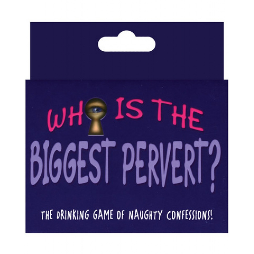 Who is the Biggest Pervert? Card Game