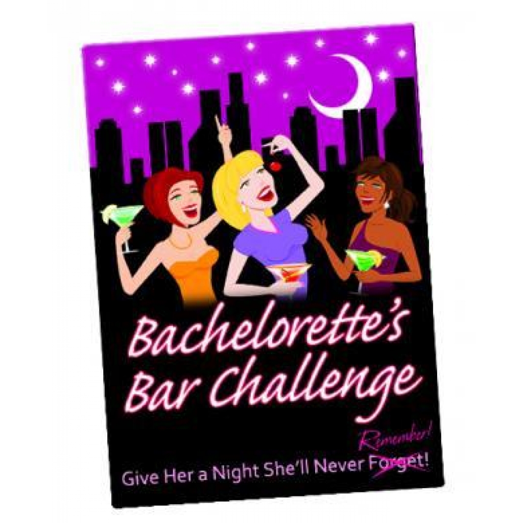 Bachelorette's Bar Challenge Card Game