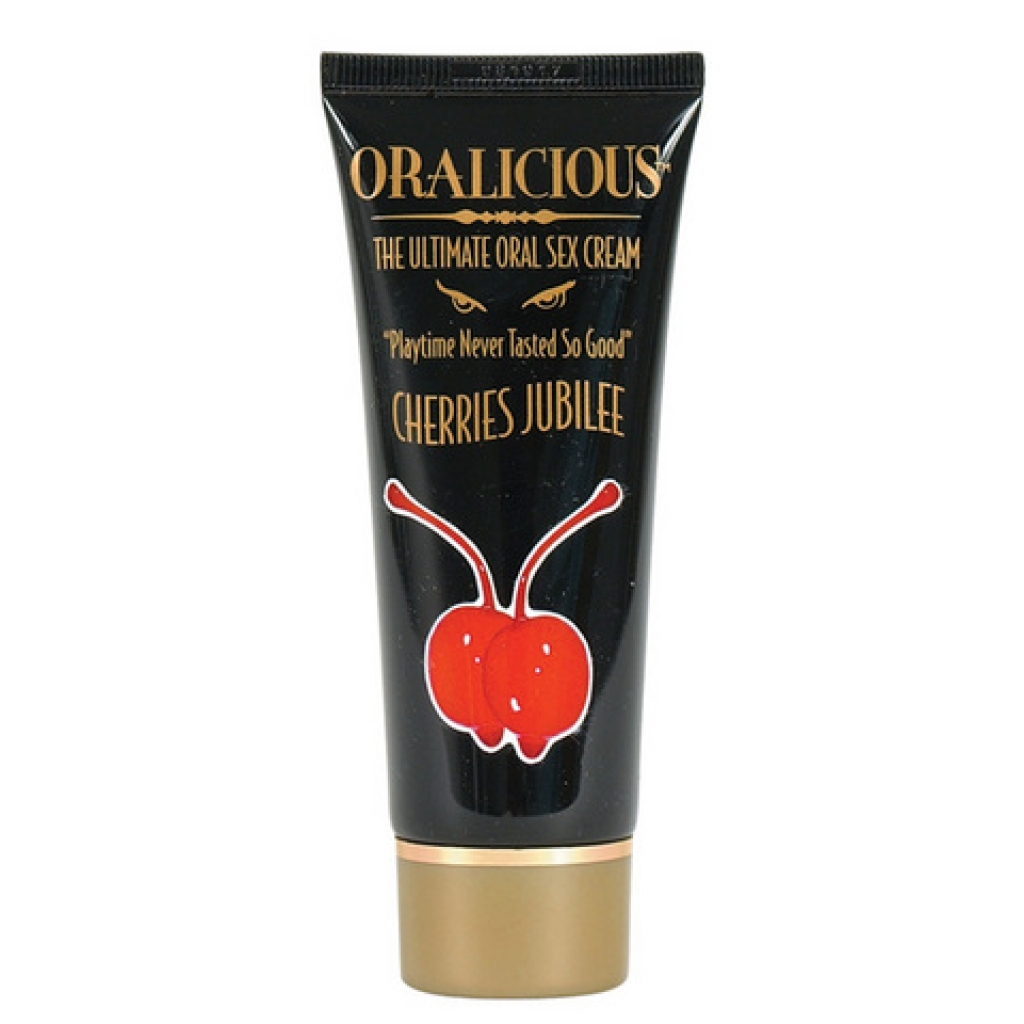 Oralicious Cherry Sex Cream - 2 oz