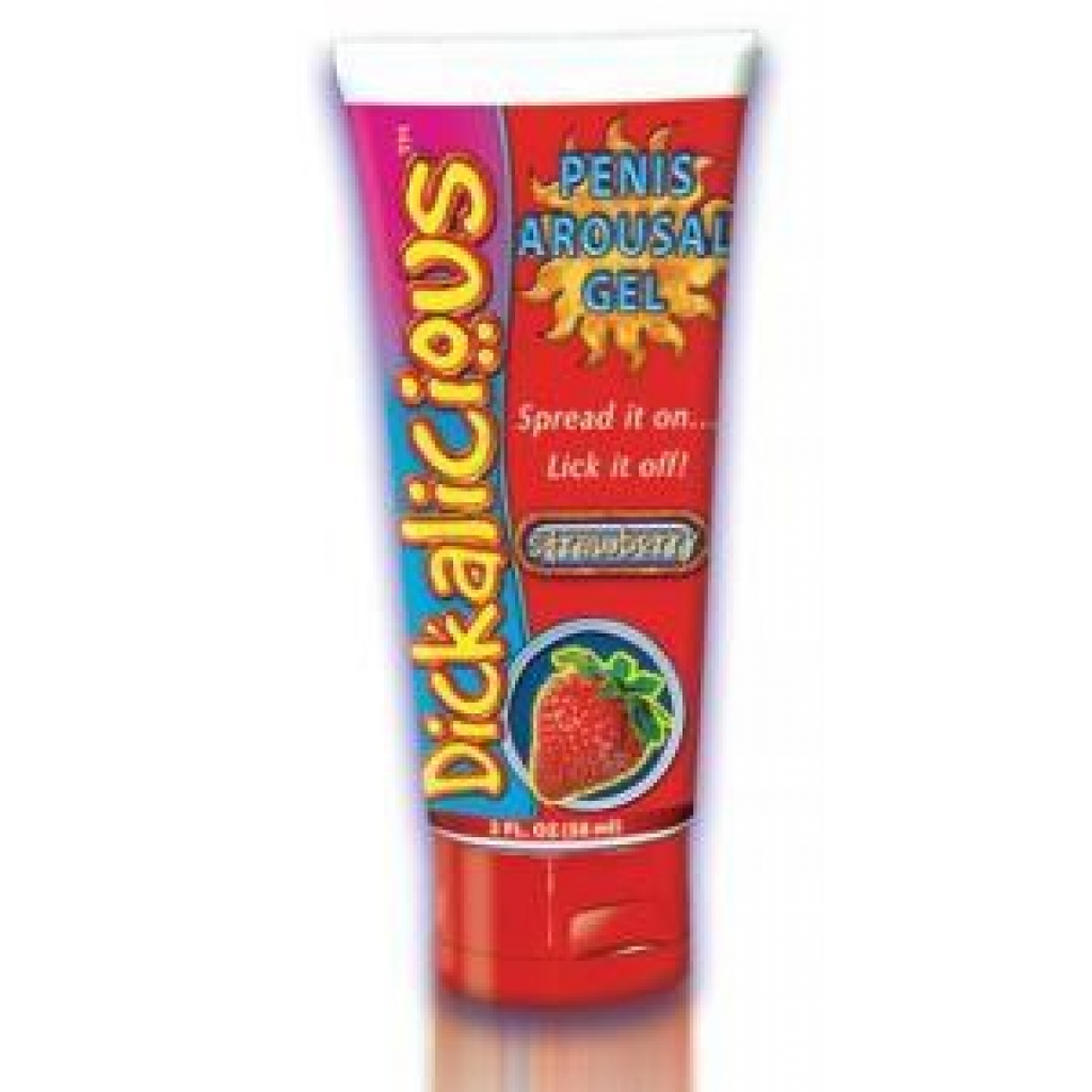 Dickalicious Penis Arousal Gel - 2oz Strawberry