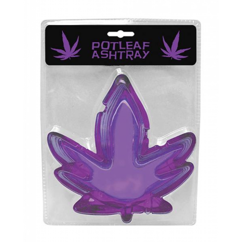 Potleaf Purple Ashtray - Stylish and Functional