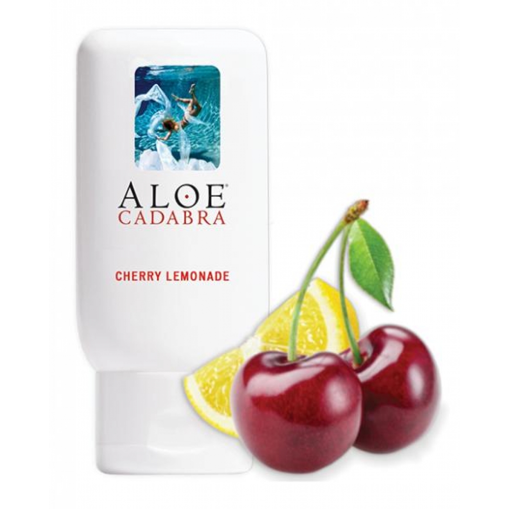 Aloe Cadabra Organic Lubricant - Cherry Lemonade Flavor