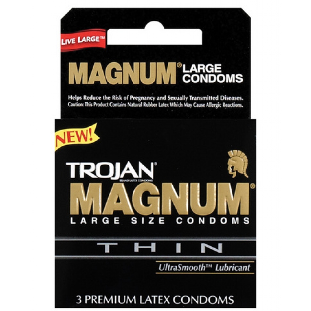 Trojan Magnum Thin - 3-Pack