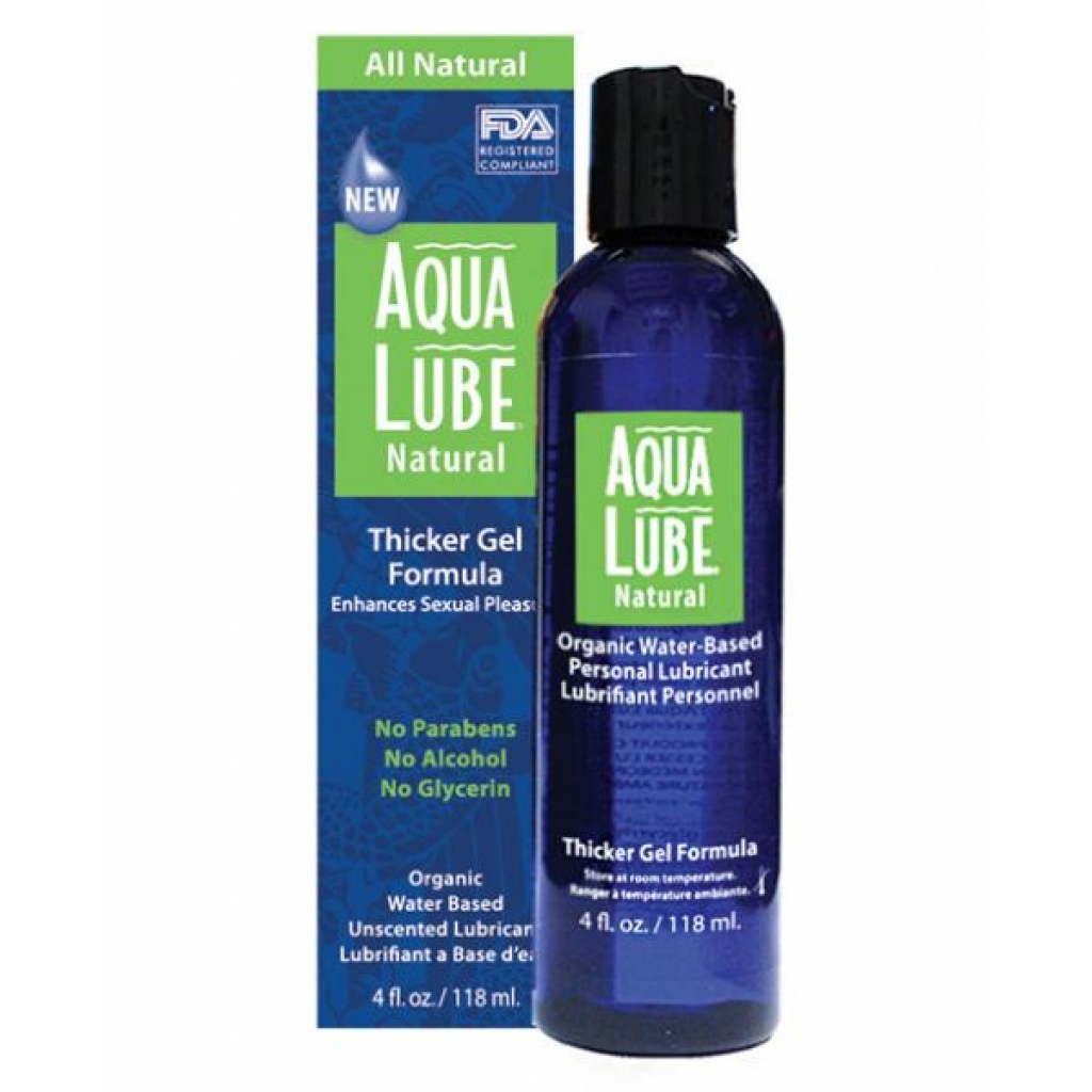 Aqua Lube Natural Gel 4 fluid ounces