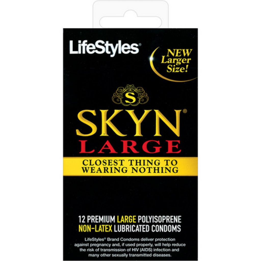 Lifestyles Skyn Large Non-Latex Condoms: Ultimate Protection