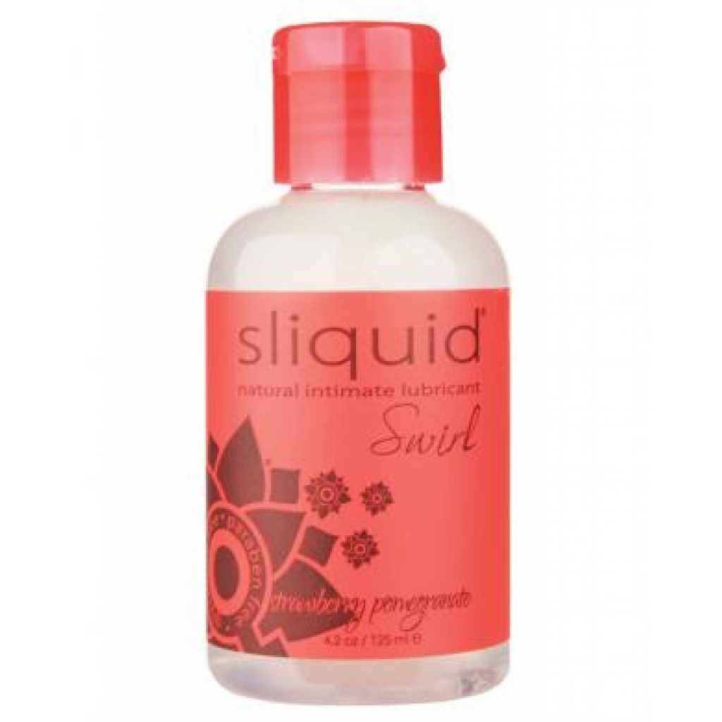 Sliquid Swirl Lubricant Strawberry Pomegranate - 4.2 oz