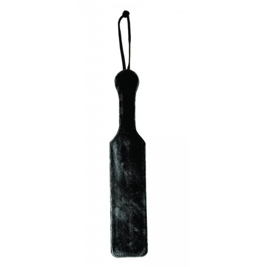 Fur Lined Leather Paddle: For Sensational Spankings