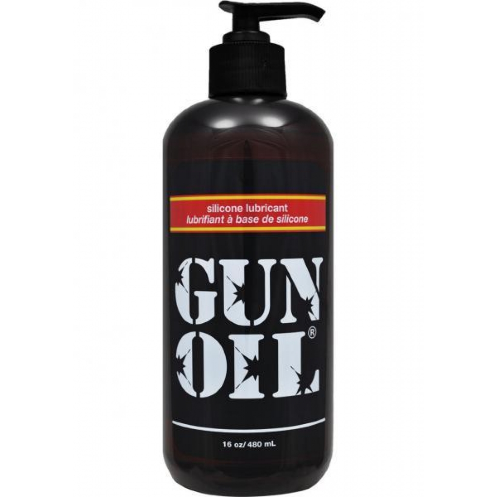 Gun Oil Silicone Lubricant - 16 oz - High Quality Performance