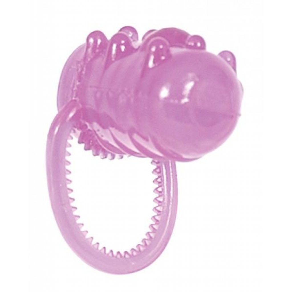 Tongue Dinger Vibrating Tongue Ring - Purple