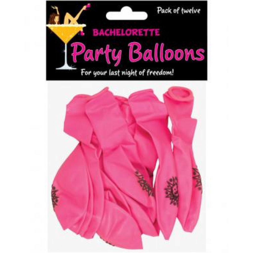 Bachelorette Party Balloons - Pack of 12