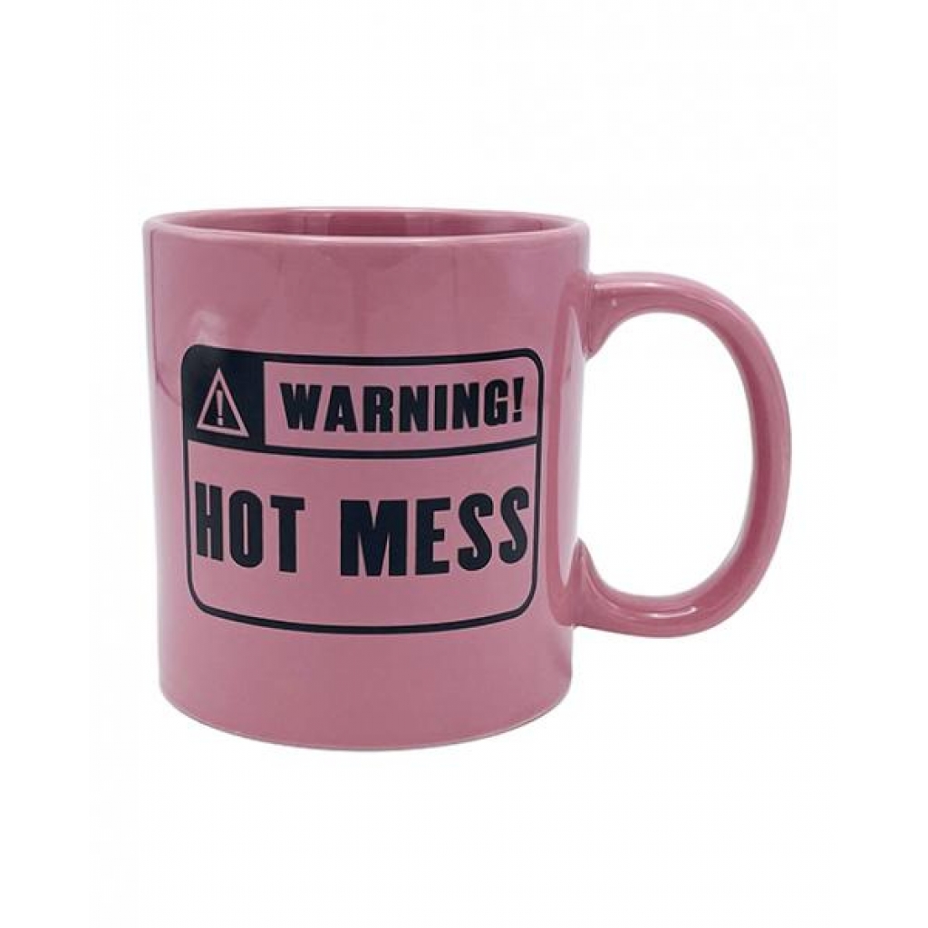 Attitude Mug Warning Hot Mess