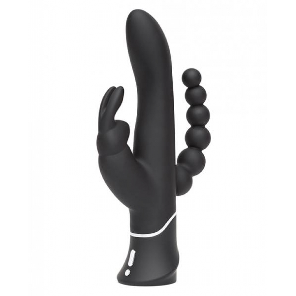 Happy Rabbit Triple Curve Black Vibrator