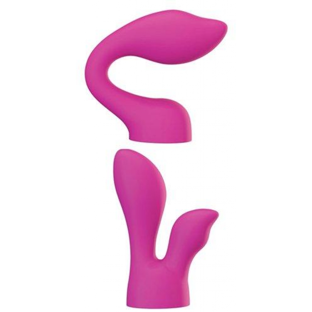 Palm Sensual Attachments 2 Silicone Heads