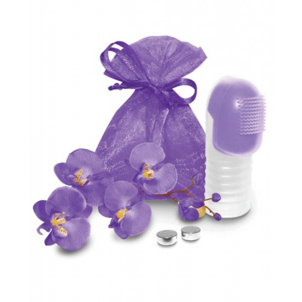 Fuzu Fingertip Massager - Neon Purple