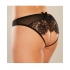 Adore Expose Panty - Black