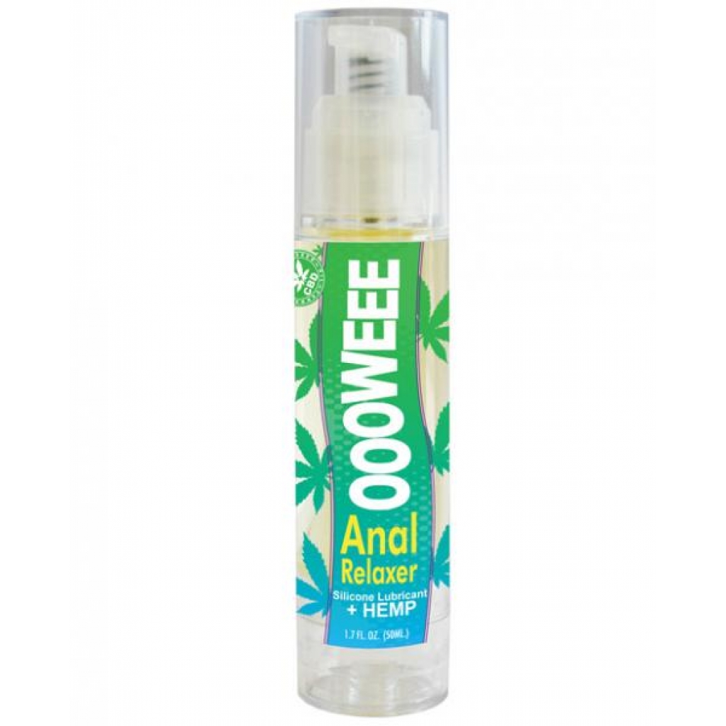 Ooowee Anal Relaxer Lubricant with Hemp Seed Oil 1.7oz