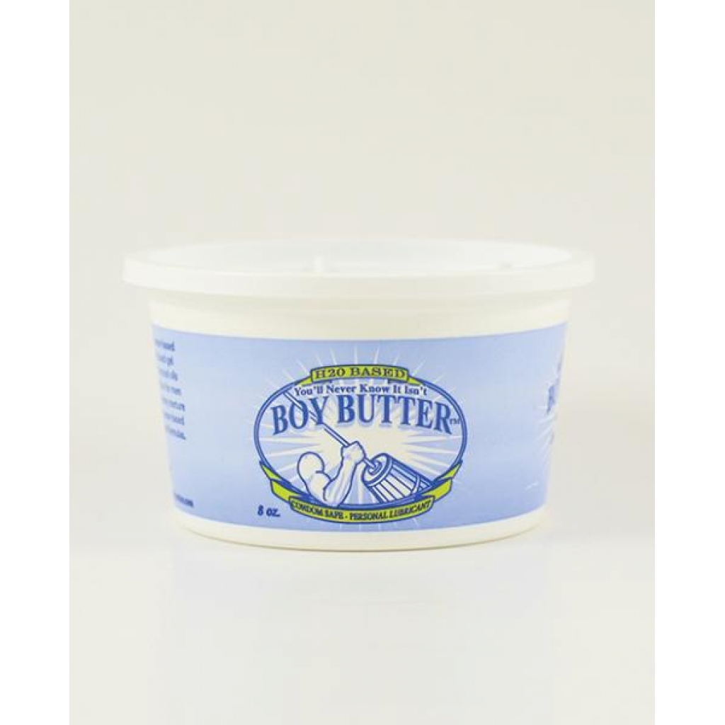 Boy Butter H2o - 8 Oz Tub - Water-Based Lubricant