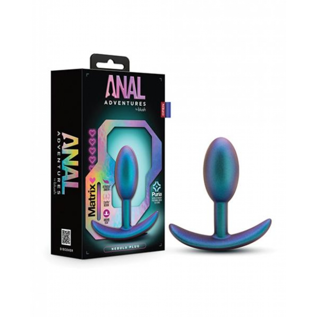 Blush Anal Adventures Matrix Nebula Plug - Turquoise