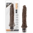 Mr Skin Vibe 8 Vibrating Dildo - Chocolate Brown