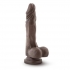 Mr Skin Stud Muffin Chocolate Brown Dildo