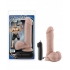 The Goalie 8 inches Vibrating Realistic Penis - Beige